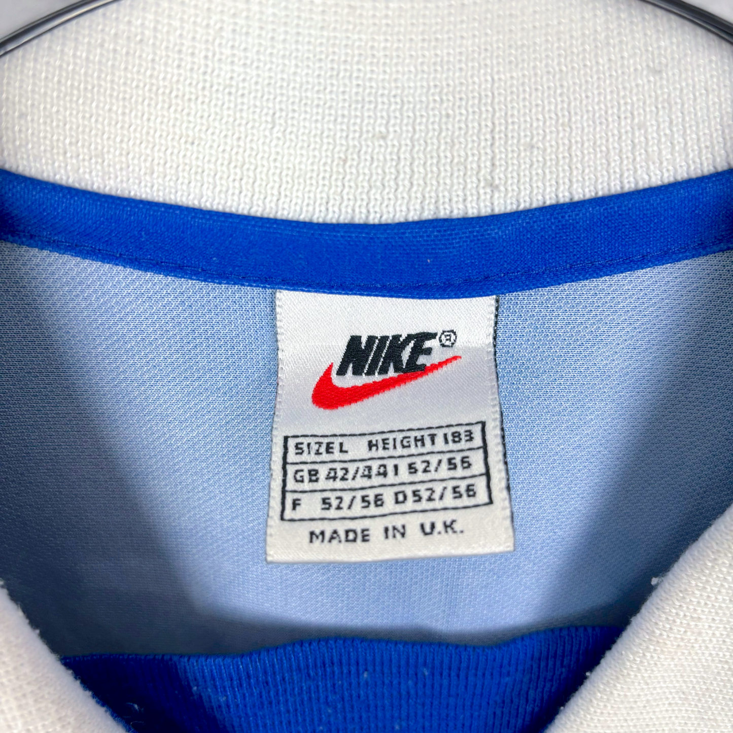 Glasgow Rangers 1997/1998/1999 Nike Home Football Shirt - GASCOIGNE 8