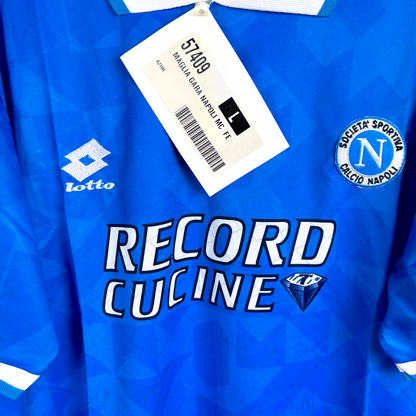 BNWT Napoli 1994/1995/1996 Home Football Shirt Maglia Calcio Lotto