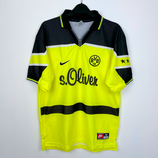 Borussia Dortmund 1997-1998 Home Cup Football Shirt Nike