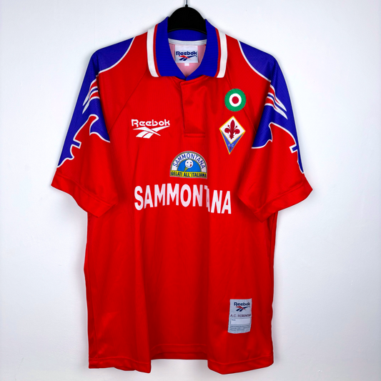 Fiorentina 1995/1996/1997 Third Football Shirt Reebok Maglia Calcio