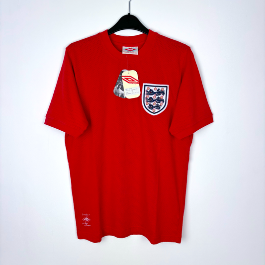 BNWT Reissue England 1970 World Cup Umbro Away Football Shirt