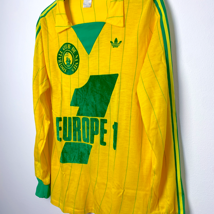 Nantes 1980-1981 Home Football Maillot Shirt Long Sleeve Adidas