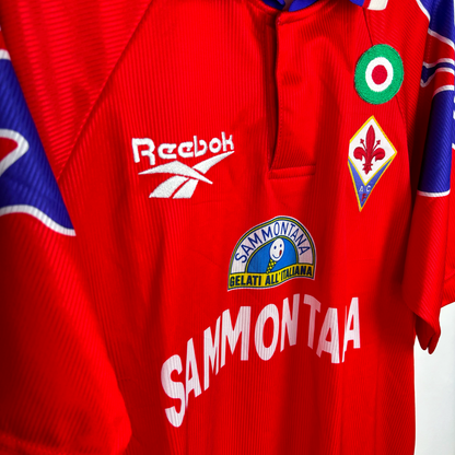 Fiorentina 1995/1996/1997 Third Football Shirt Reebok Maglia Calcio