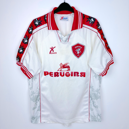Perugia 1999-2000 Away Football Shirt Maglia Calcio Galex