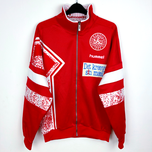 Denmark 1994/1995/1996 Training Football Track Zip Jacket Hummel