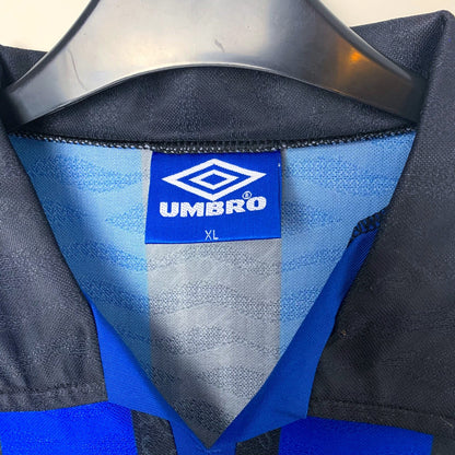 Inter Milan 1996-1997 'Finale Coppa UEFA' Umbro Home Football Shirt