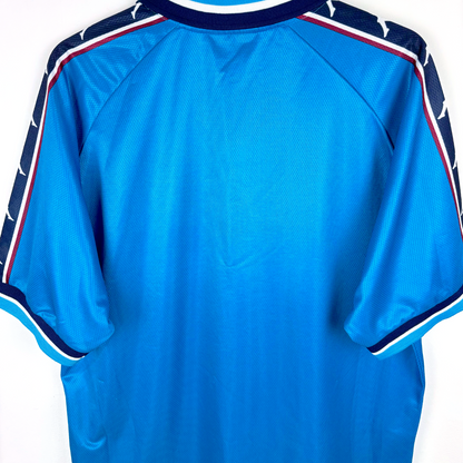 Manchester City 1997/1998/1999 Kappa Home Football Shirt Brother
