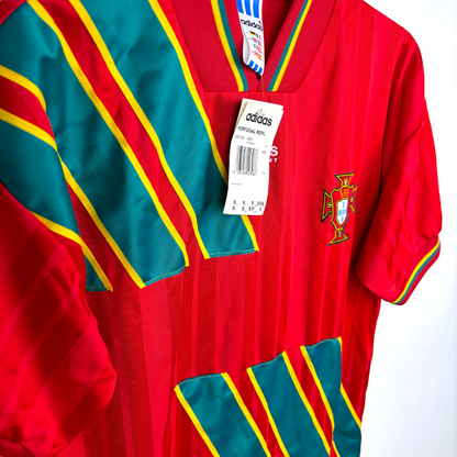 BNWT Portugal 1994-1995 Home Football Shirt Camisa Adidas