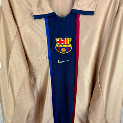 Player Issue FC Barcelona 2001-2002 Away Football Shirt Nike - Cocu 8
