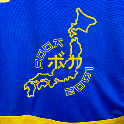 Boca Juniors 2001-2002 Home Football Shirt Nike Intercontinental Cup