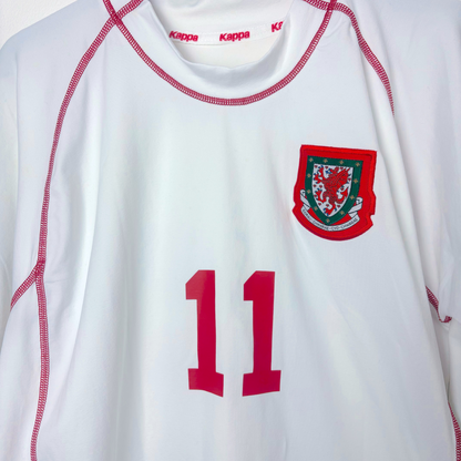 BNWT Cymru Wales 2000/2001/2002 Away Football Shirt Longsleeve Kappa