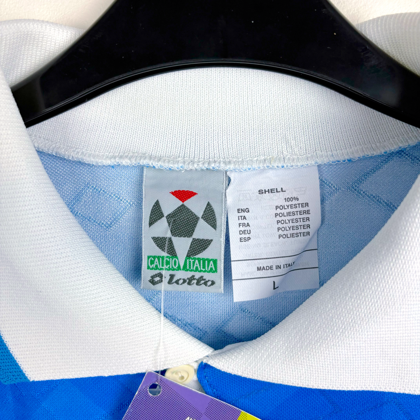BNWT Napoli 1994/1995/1996 Home Football Shirt Maglia Calcio Lotto