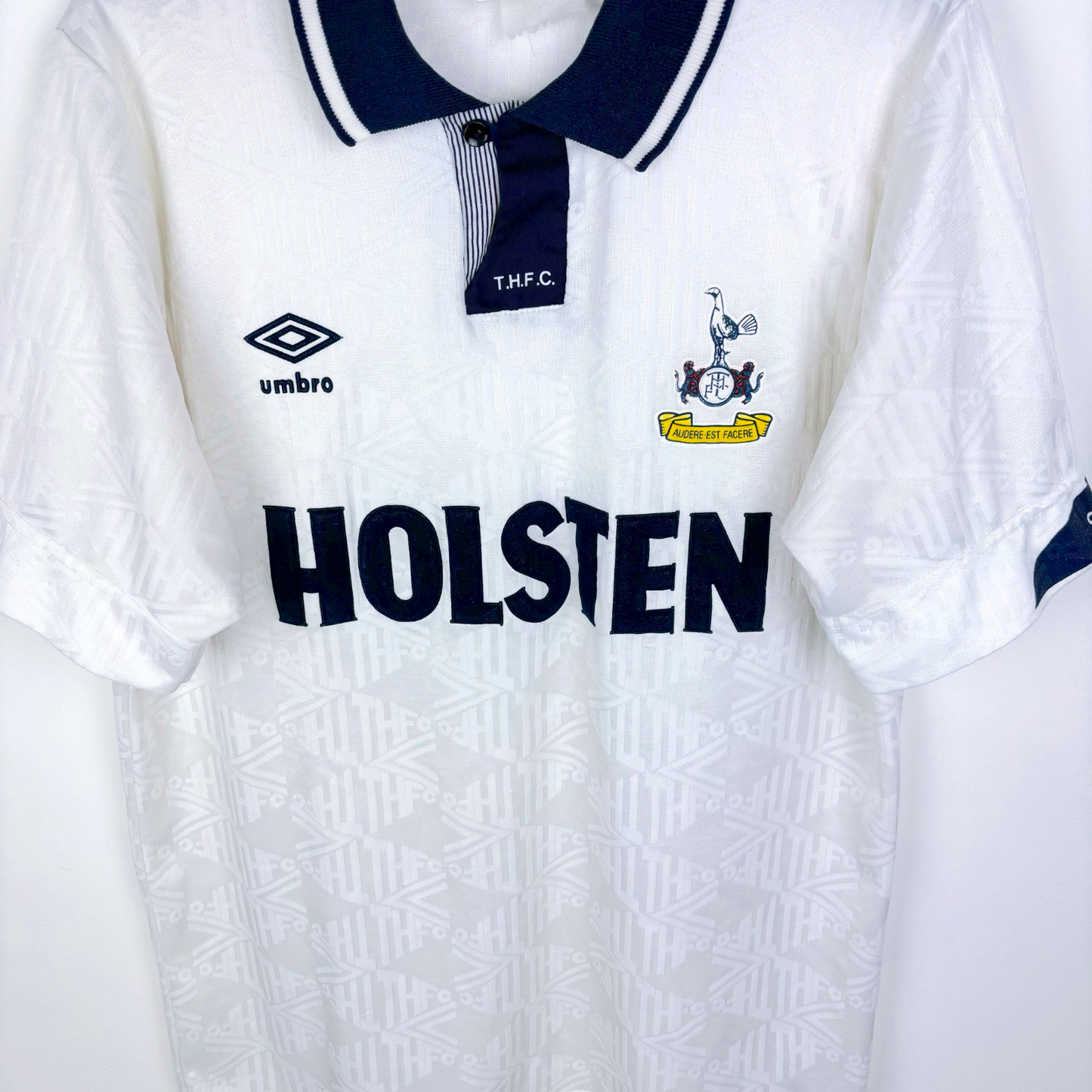 Tottenham Hotspur 1991/1992/1993 Home Football Shirt Umbro
