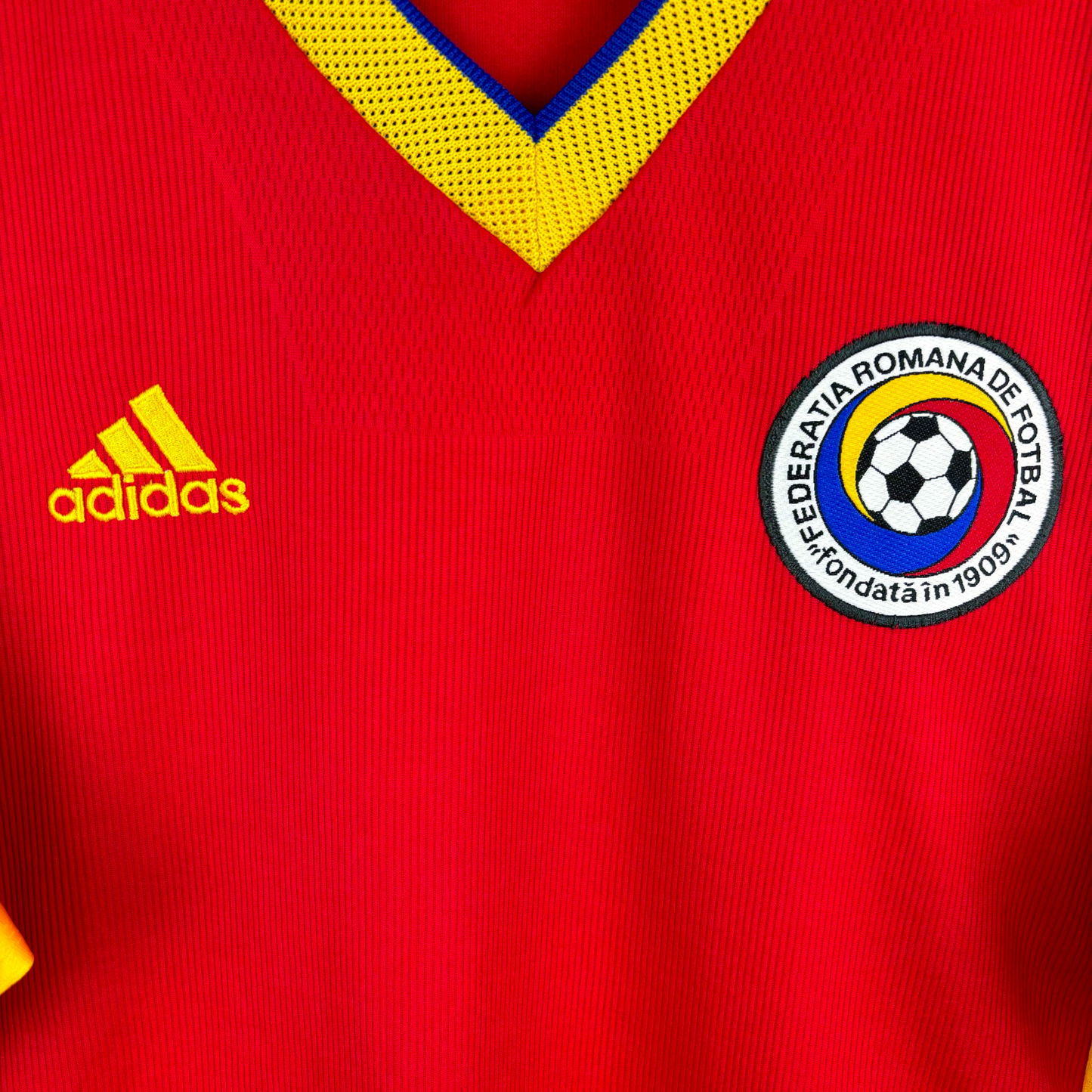 Romania 1998/1999/2000 Away Football Shirt Adidas
