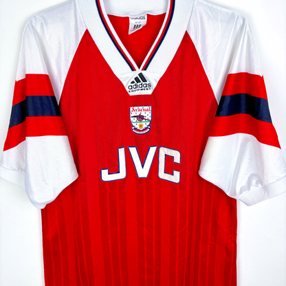 Arsenal 1992/1993/1994 Home Football Shirt Jersey Adidas