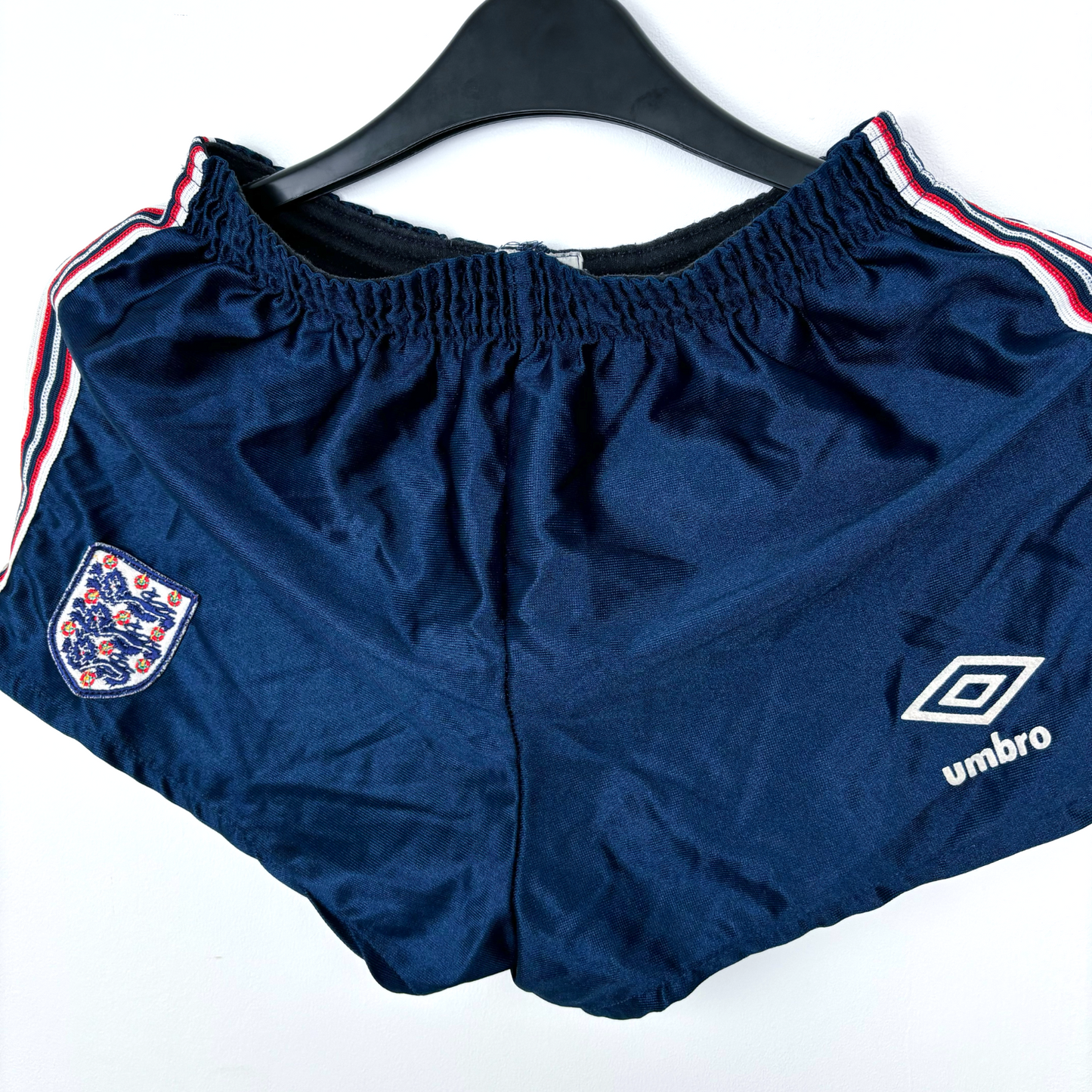 England 1984-1987 World Cup Home Football Shorts Umbro