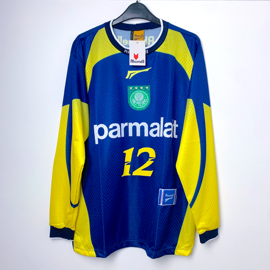 BNWT Palmeiras 1999-2000 Goalkeeper Keeper Football Shirt Rhumell