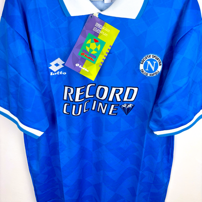 BNWT Napoli 1994/1995/1996 Home Football Shirt Maglia Calcio Lotto