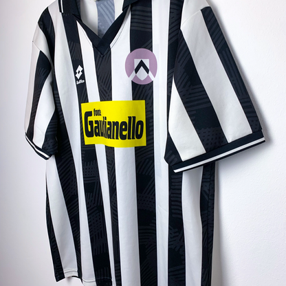 Udinese 1992/1993/1994 Home Football Shirt Maglia Calcio Lotto