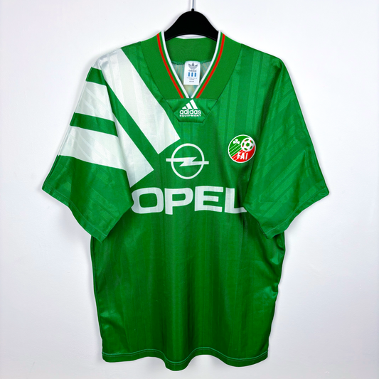 Eire Ireland 1992/1993/1994 Home Football Shirt Adidas