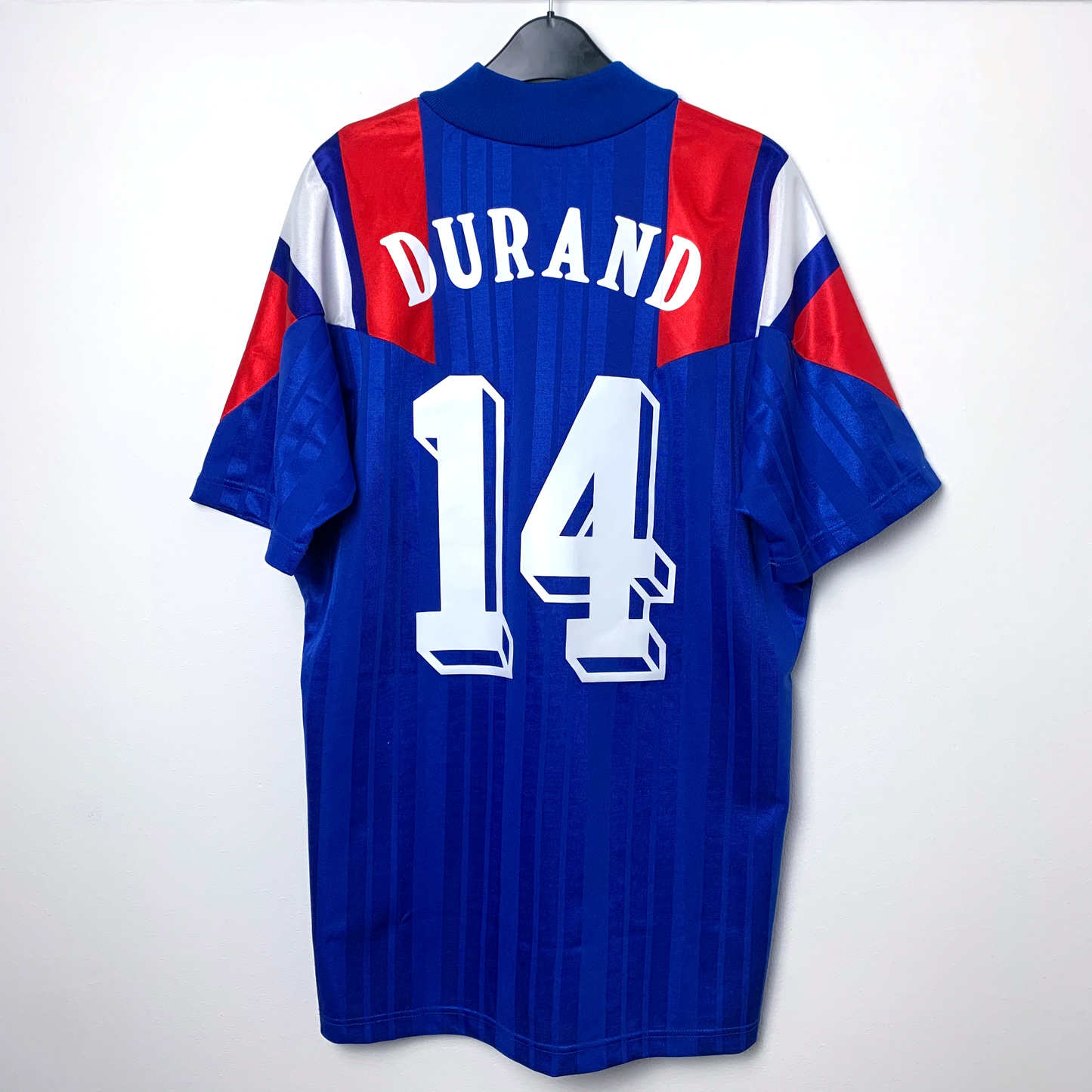 France FFF 1992/1993/1994 Home Football Maillot Shirt Adidas Durand 14