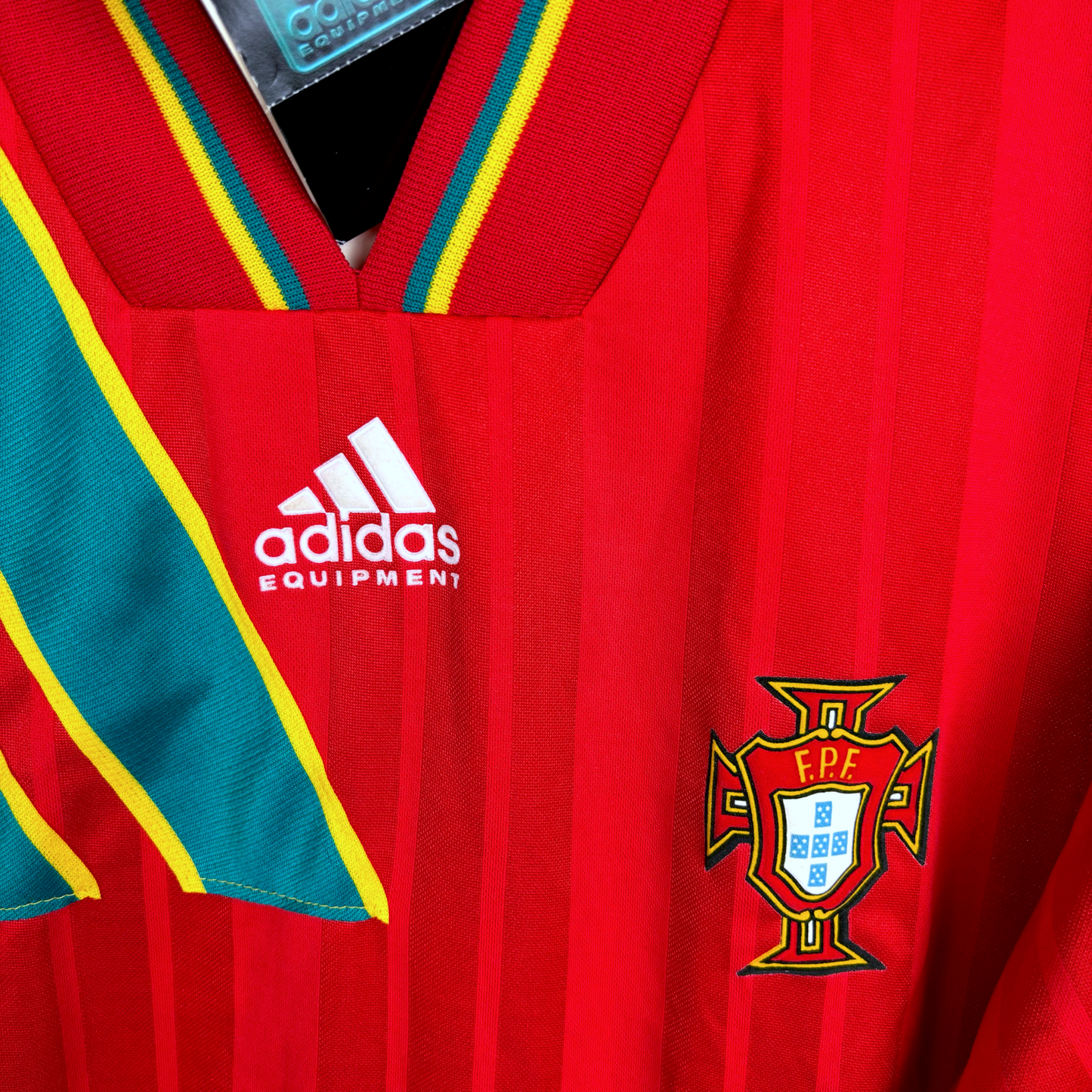BNWT Portugal 1994-1995 Home Football Shirt Camisa Adidas