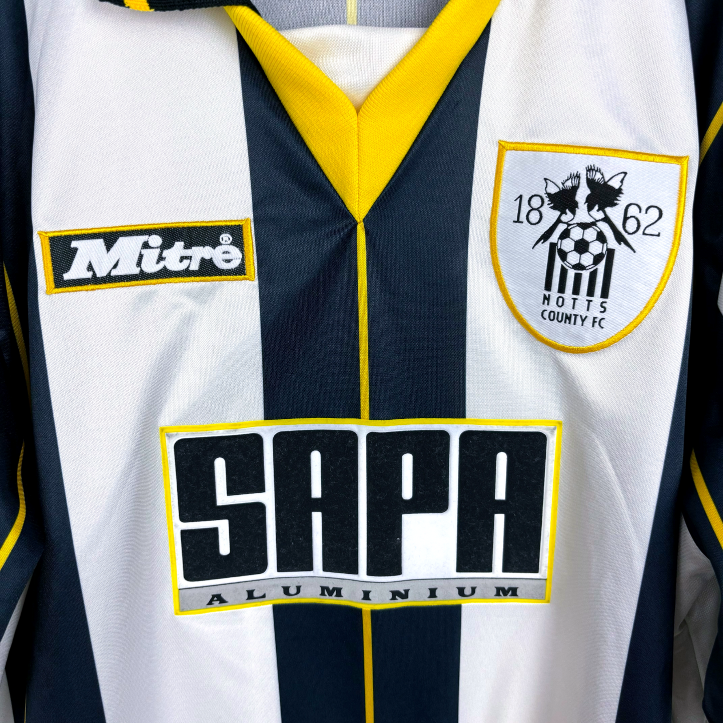 Notts County 1996-1997 Home Football Shirt