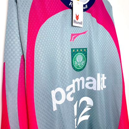BNWT Palmeiras 1999-2000 Goal Keeper Football Shirt Rhumell Camisa GK