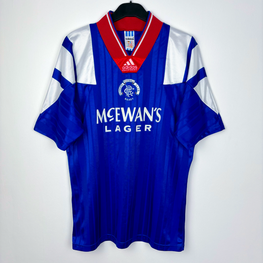 Glasgow Rangers 1992/1993/1994 Adidas Home Football Shirt