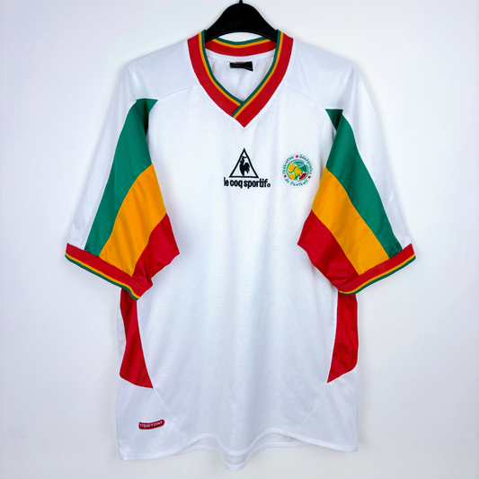 Senegal 2002/2003 Home World Cup Football Shirt Le Coq Sportif