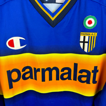 Parma AC 2002-2003 Home Football Shirt Maglia Calcio Champion NAKATA 10