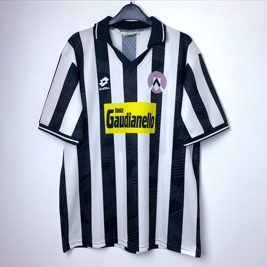 Udinese 1992/1993/1994 Home Football Shirt Maglia Calcio Lotto
