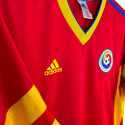 Romania 1998/1999/2000 Away Football Shirt Adidas