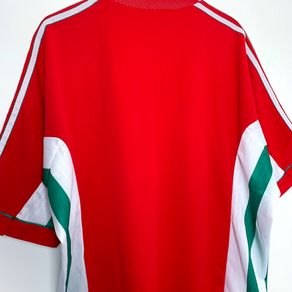 Hungary 1998/1999/2000 Home Football Shirt Adidas