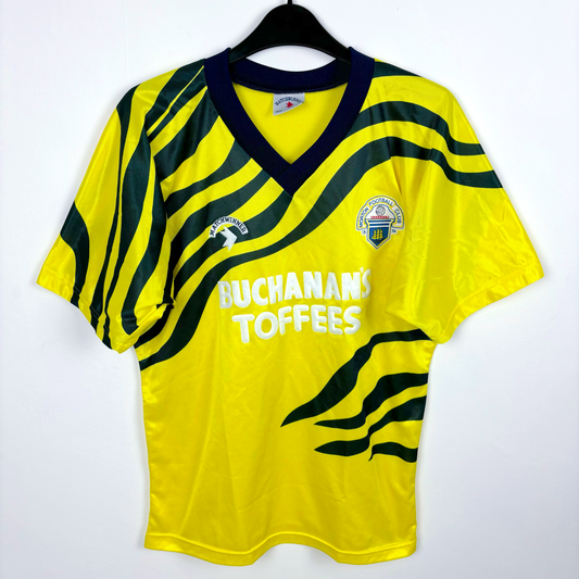 Greenock Morton 1992-1993 Away Football Shirt Matchwinner