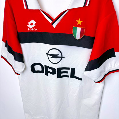 AC Milan 1994-1995 Away Football Shirt Maglia Calcio Lotto