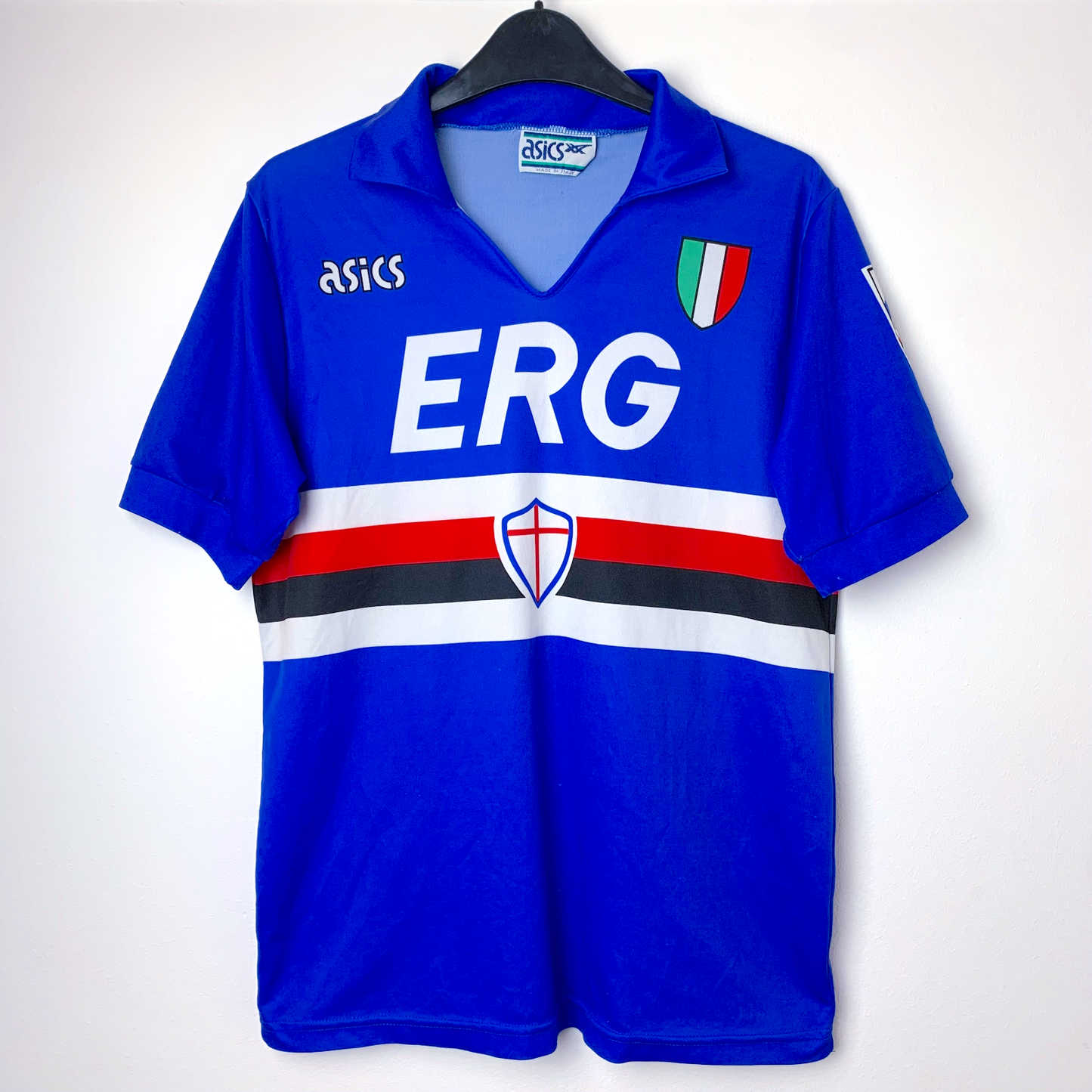 Sampdoria 1991-1992 Home Football Shirt Maglia Calcio Asics