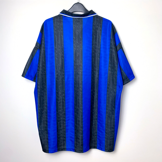 Inter Milan 1996-1997 'Finale Coppa UEFA' Umbro Home Football Shirt