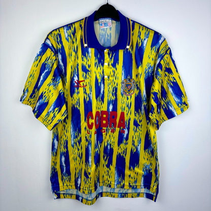 Stockport County 1991-1992 Away Football Shirt Gola Cobra