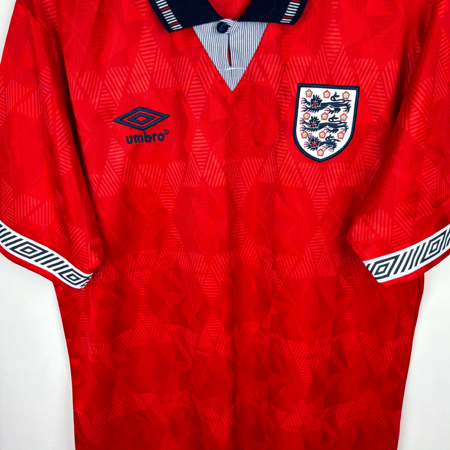 England 1990/1991/1992 Away Umbro Football Shirt Reissue