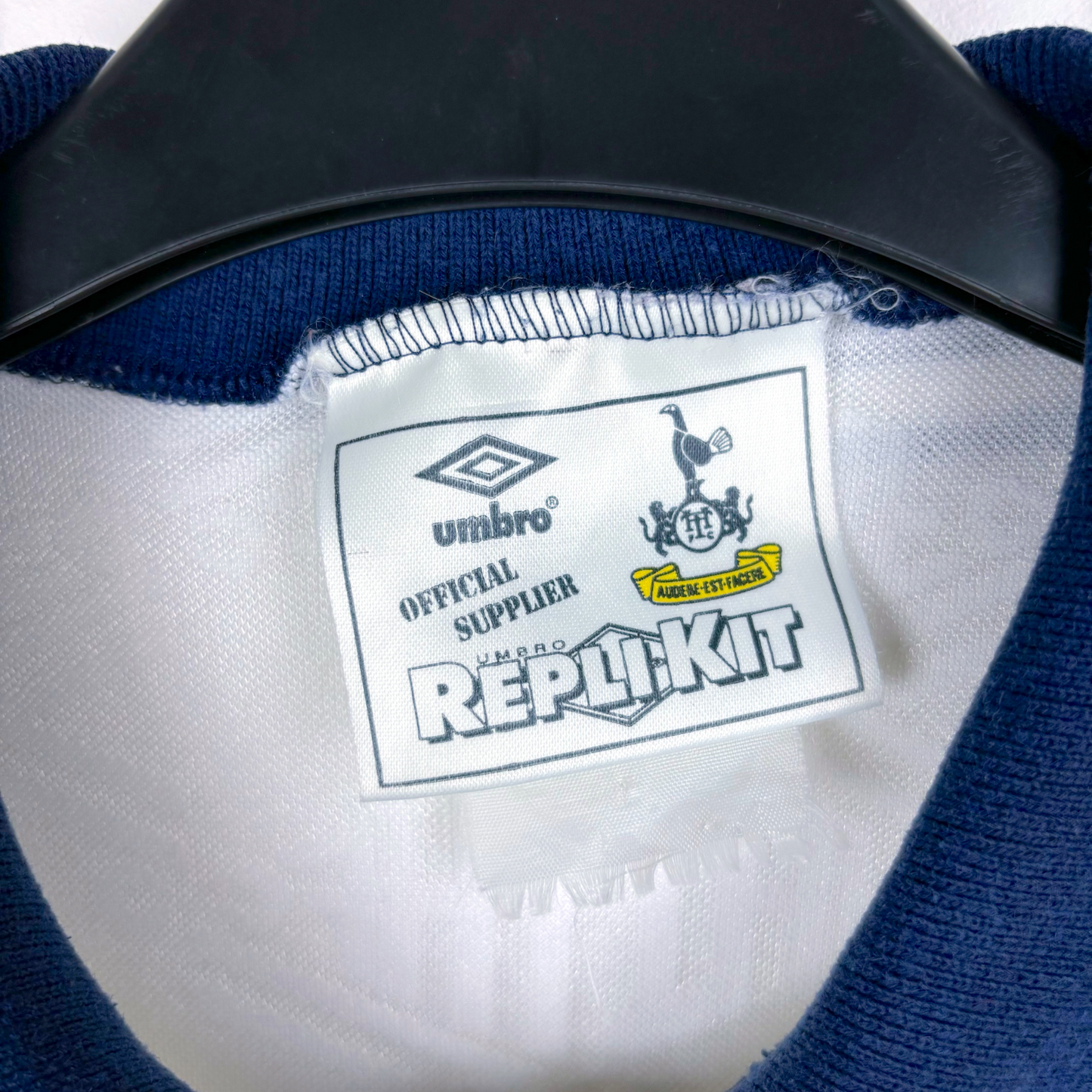 Tottenham Hotspur 1991/1992/1993 Home Football Shirt Umbro