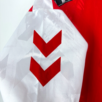 Denmark 1996/1997/1998 Home Football Shirt Hummel