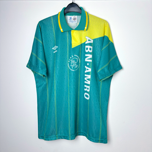 Ajax 1991/1992/1993 Umbro Away Football Shirt Jersey