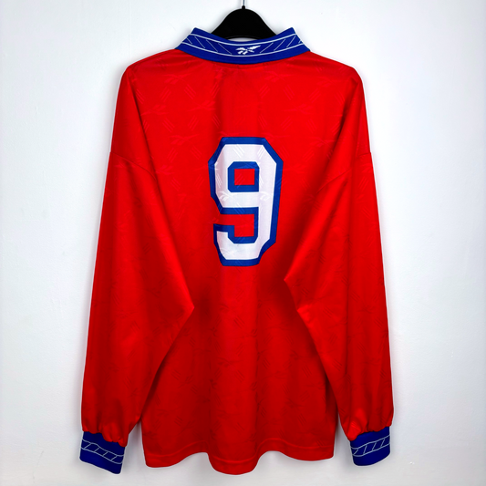 Chile 1997/1998/1999 Home Football Shirt Longsleeve Reebok - 9 Zamarano