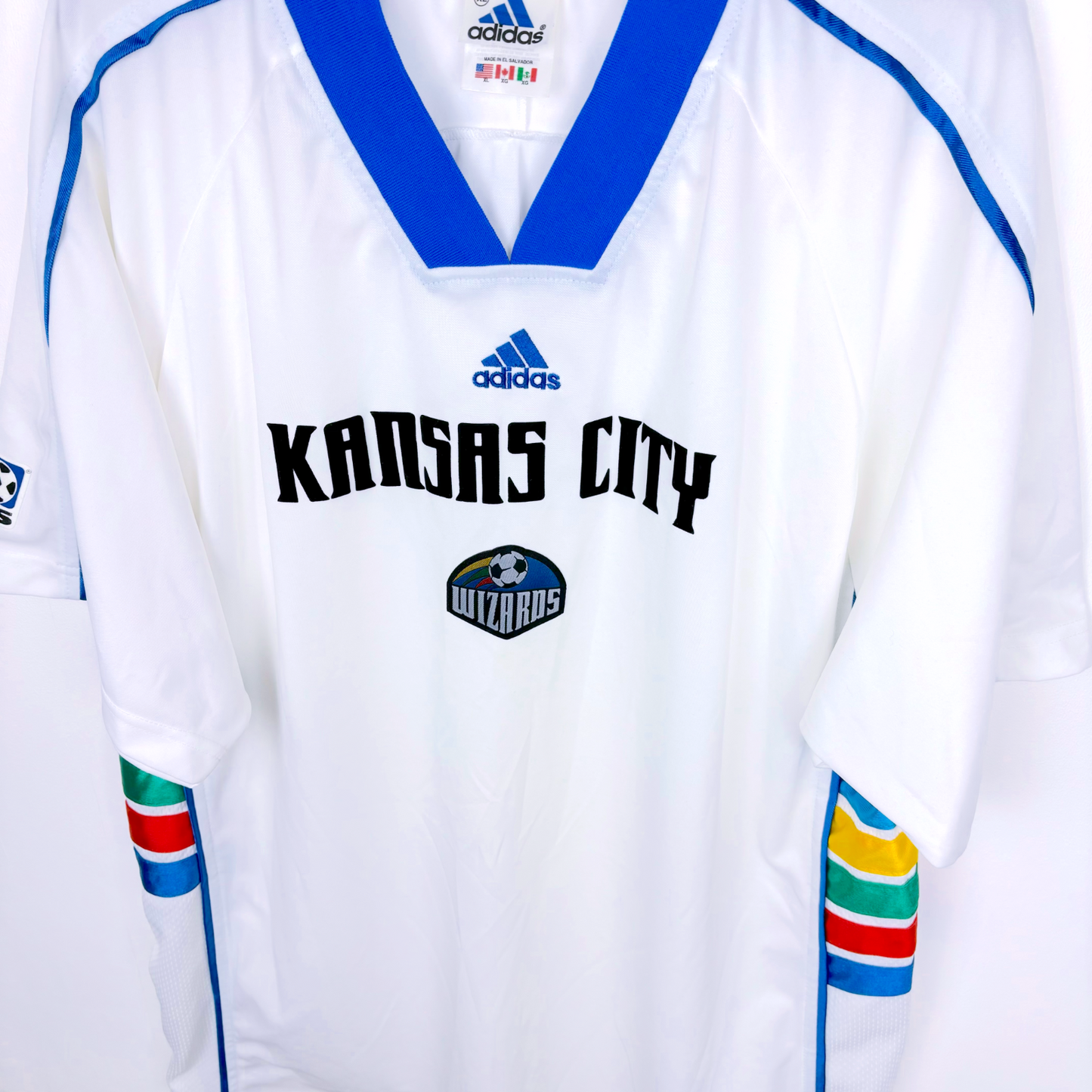 Kansas City Wizards 1999-2000 Away Football Shirt Adidas