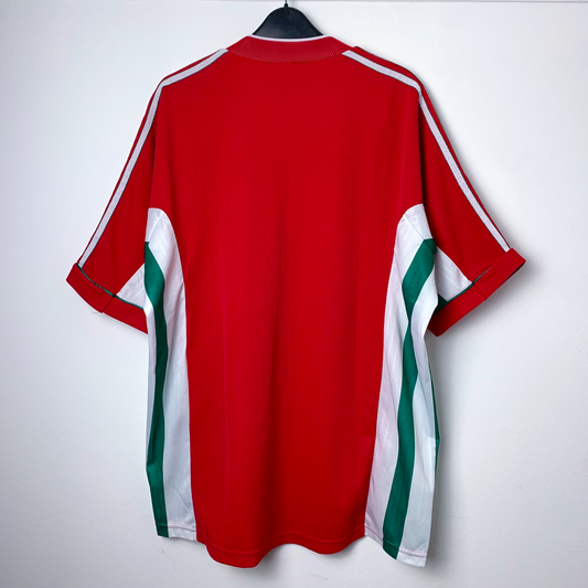 Hungary 1998/1999/2000 Home Football Shirt Adidas