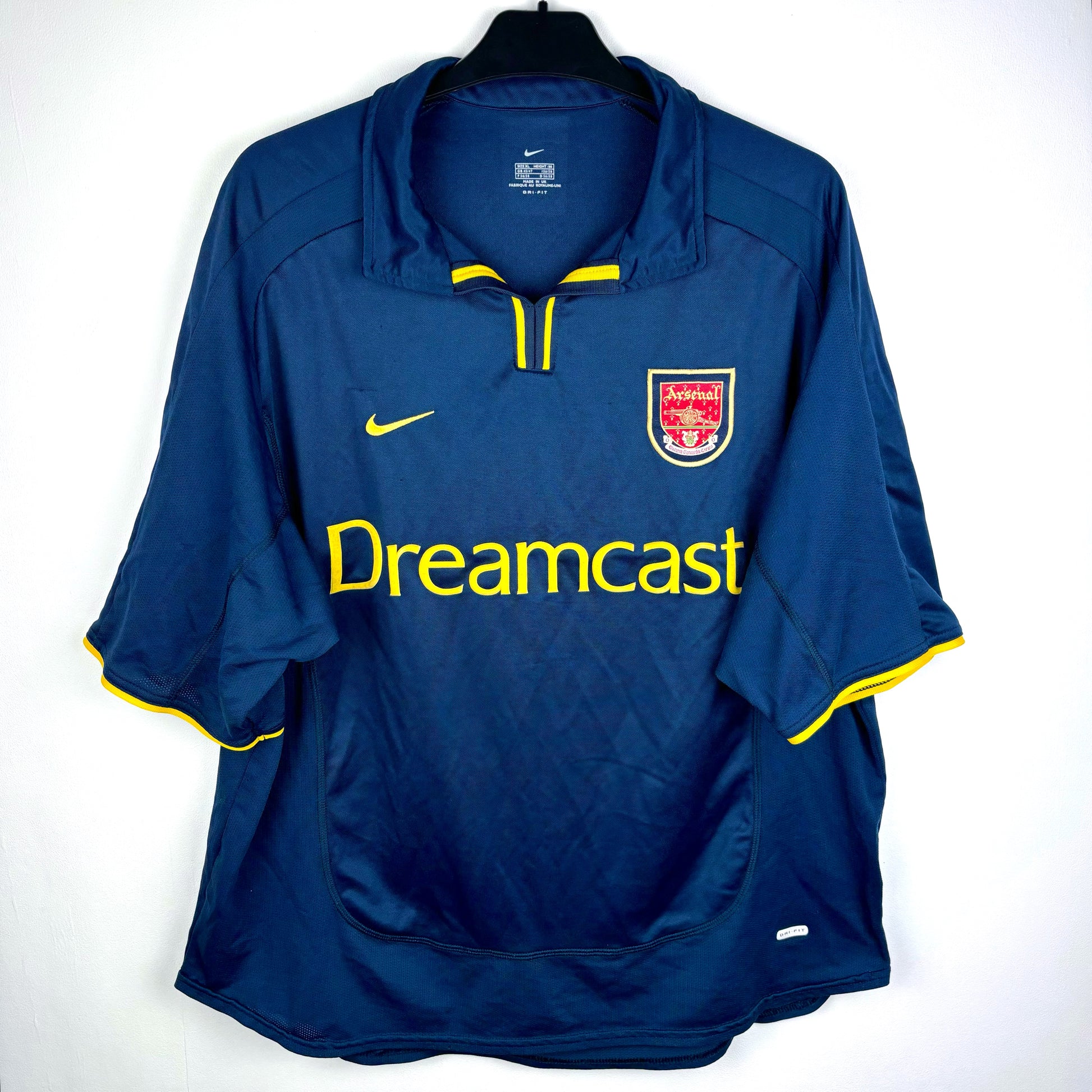 Arsenal 2000-2002 European Third Shirt by Nike – vintage football shirt