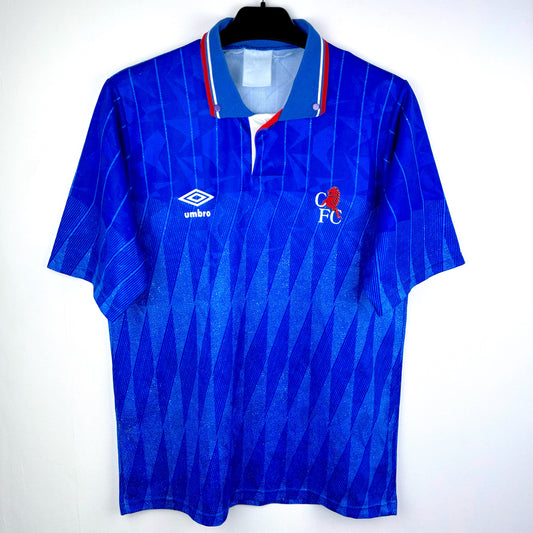 Chelsea 1989-1991 Home Shirt by Umbro – vintage football shirt
