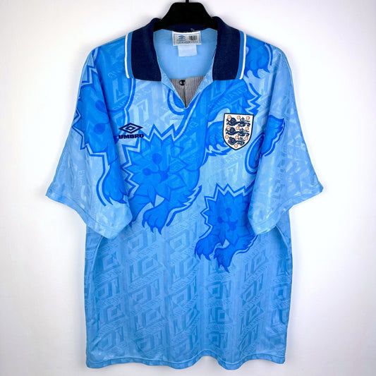 England 1992/1993/1994 Third Umbro Football Shirt