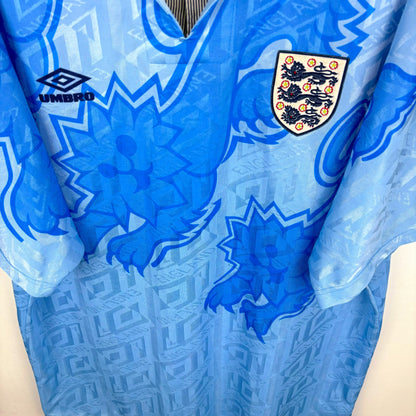 England 1992/1993/1994 Third Umbro Football Shirt